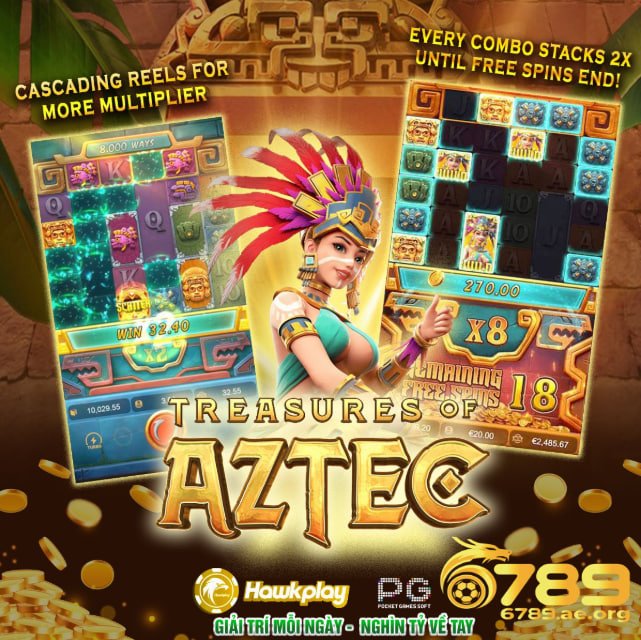 Tính nổi bật làm nên sức hút Kho Báu Aztec